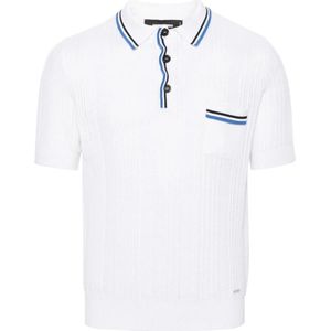 Dsquared2, Heren, Tops, Wit, Maat: M Katoen,