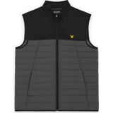 Lyle & Scott, Heren, Jassen, Zwart, Maat: S Fleece,