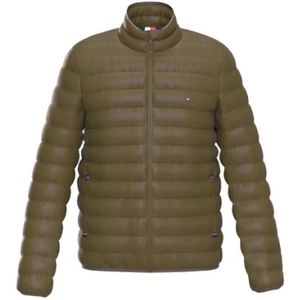 Tommy Hilfiger, Heren, Jassen, Groen, Maat: L Poliester,