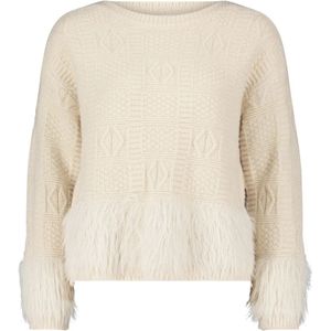 Betty Barclay - Chunky Gebreide Trui - Beige - Dames