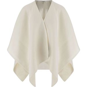 Max Mara, Dames, Jassen, Wit, Maat: ONE Size Wol,