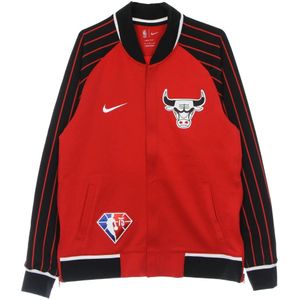 Nike, Heren, Jassen, Rood, Maat: M Zijde,