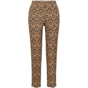 Maliparmi, Dames, Broeken, Veelkleurig, Maat: L Leer,