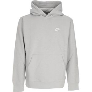 Nike - Sportswear Club Fleece Hoodie - Lichtgrijs - Heren - Regular Fit