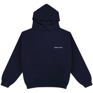 Bram's Fruit, unisex, Sweatshirts & Hoodies, Blauw, Maat: S Katoen,