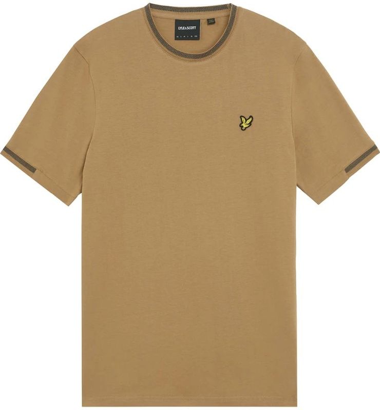 Lyle & Scott, Heren, Tops, Bruin, Maat: S