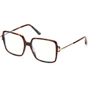 Tom Ford, Dames, Accessoires, Bruin, Maat: 53 MM