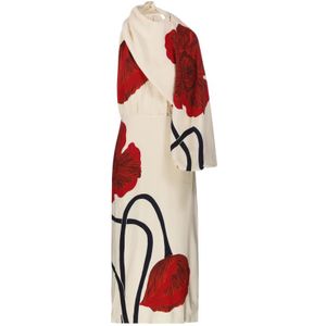 Johanna Ortiz, Dames, Rokken, Beige, Maat: M Zijde,