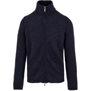 Filippo De Laurentiis, Heren, Truien, Blauw, Maat: S