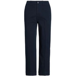 Ralph Lauren, Dames, Broeken, Blauw, Maat: S Katoen,