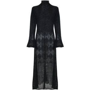 Kocca, Dames, Jurken, Zwart, Maat: L