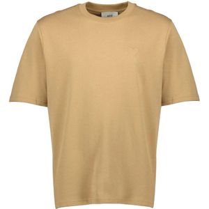 Ami Paris, Heren, Tops, Bruin, Maat: XS Katoen,
