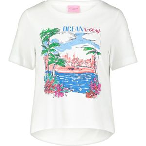 Betty Barclay - Glitterend Basic Shirt - Wit