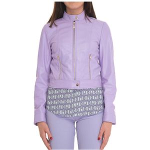 Liu Jo, Dames, Jassen, Paars, Maat: M Leer,