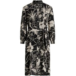 Betty Barclay - Blousejurk - Beige / Zwart - Normale Pasvorm - Knielengte