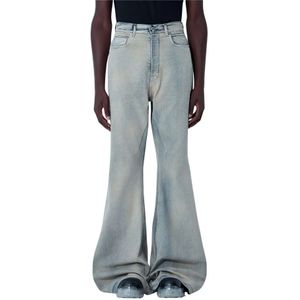 Rick Owens, Heren, Jeans, Wit, Maat: W30 Katoen,