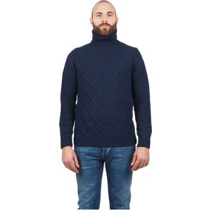 At.P.Co, Heren, Truien, Blauw, Maat: L Wol,