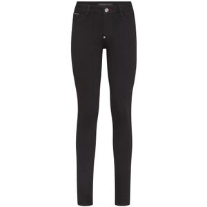 Philipp Plein, Dames, Jeans, Zwart, Maat: W29 Katoen,