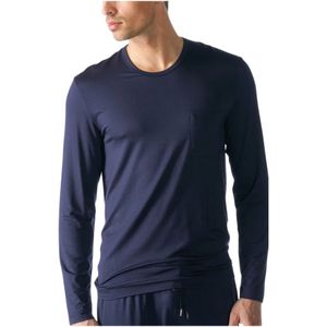 Mey - Jefferson - T-Shirt - Yacht Blue - Lange Mouw