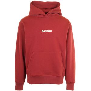 Barrow, Heren, Sweatshirts & Hoodies, Rood, Maat: L