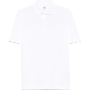 Fedeli, Heren, Tops, Wit, Maat: L Piqué,