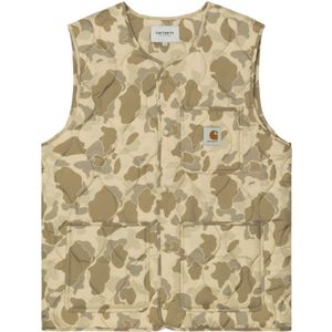 Carhartt Wip, Heren, Jassen, Beige, Maat: M Poliester,