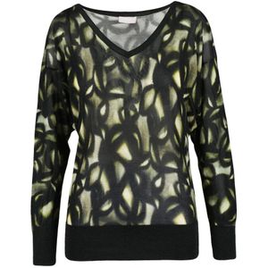 Liu Jo, Dames, Truien, Veelkleurig, Maat: M Viscose,