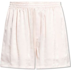 Balenciaga, Dames, Korte broeken, Roze, Maat: S Zijde,