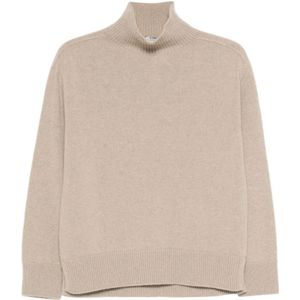 Max Mara, Dames, Truien, Beige, Maat: S Kasjmier,