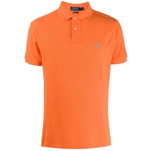 Ralph Lauren, Heren, Tops, Oranje, Maat: S