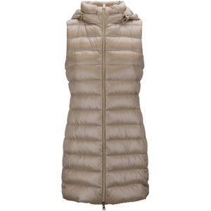 Herno, Dames, Jassen, Beige, Maat: XS Polyamide,