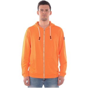 Daniele Alessandrini, Heren, Sweatshirts & Hoodies, Oranje, Maat: L Katoen,