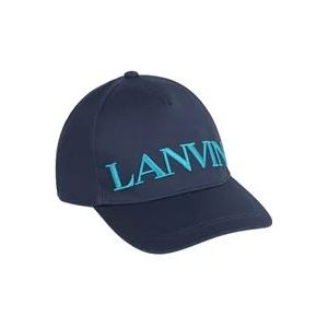 Lanvin Caps , Blue , Heren , Maat: 56 CM