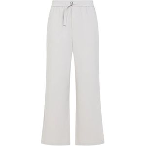 Ami Paris, Heren, Broeken, Beige, Maat: M Katoen,