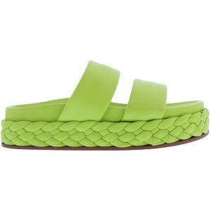 Paris Punk, Dames, Schoenen, Groen, Maat: 40 EU