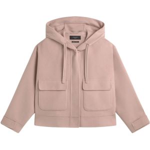 Weekend Max Mara, Dames, Sweatshirts & Hoodies, Roze, Maat: XS Wol,