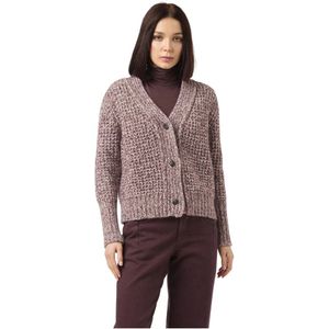 Eleventy, Dames, Truien, Bruin, Maat: S Wol,