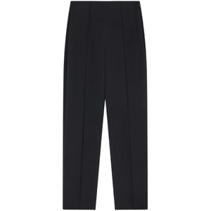 Giorgio Armani, Dames, Broeken, Zwart, Maat: L Viscose,