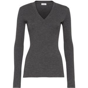 Brunello Cucinelli, Dames, Truien, Grijs, Maat: M