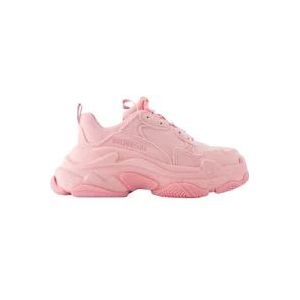 Balenciaga Leather sneakers , Pink , Dames , Maat: 38 EU