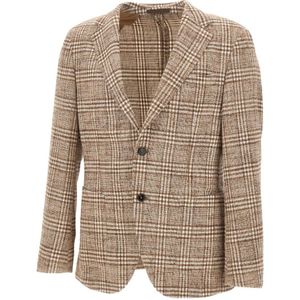 Hugo, Heren, Jassen, Beige, Maat: M Wol,