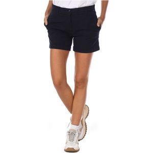 Napapijri, Dames, Korte broeken, Blauw, Maat: W31 Katoen,