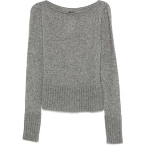 Tom Ford, Dames, Truien, Grijs, Maat: M Kasjmier,