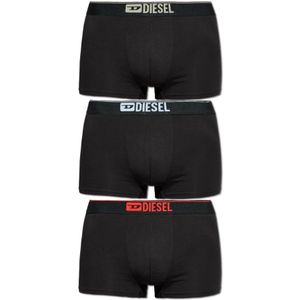 Diesel, Heren, Ondergoed, Zwart, Maat: L Katoen,