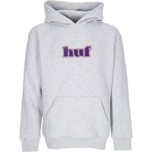 Huf, Heren, Sweatshirts & Hoodies, Grijs, Maat: S Katoen,
