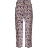 Hanro Pyjamabroek ' Sleep & Lounge '  bruin / taupe / lila