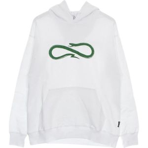 Propaganda, Heren, Sweatshirts & Hoodies, Wit, Maat: XS Katoen,