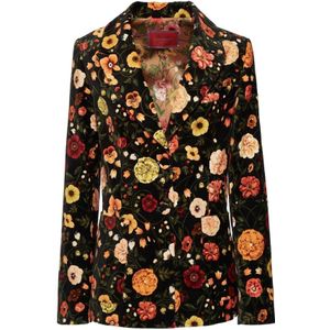 La DoubleJ, Dames, Jassen, Veelkleurig, Maat: L Velours,