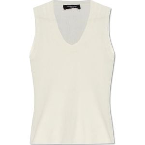 Fabiana Filippi, Dames, Tops, Beige, Maat: S Zijde,