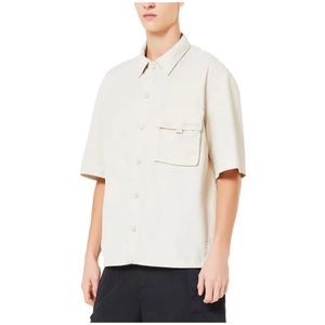Oakley, Heren, Overhemden, Beige, Maat: L